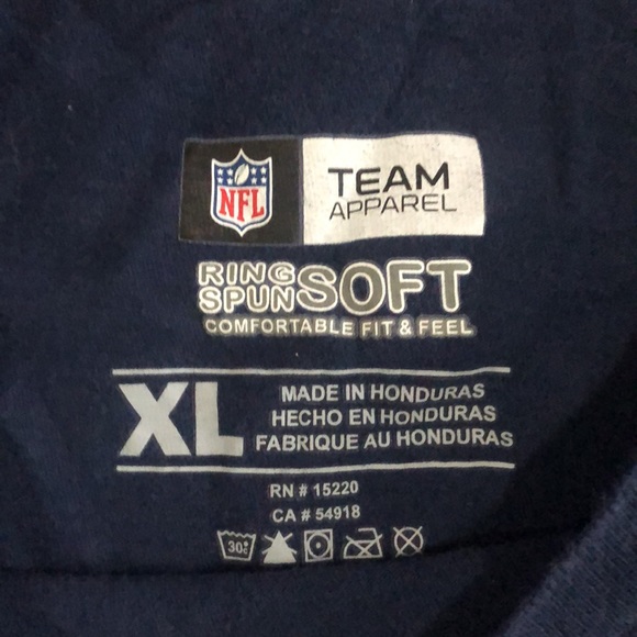 Denver Broncos, short sleeve, blue T-shirt, extra large - Picture 2 of 3